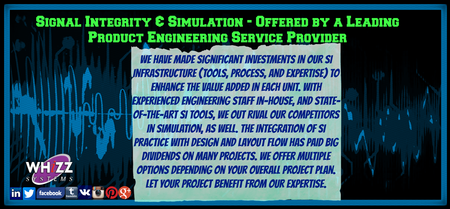 Signal Integrity & Simulation - Offered by a Leading Product Engineering Service Provider in Silicon Valley, California. http://goo.gl/MVLstZ